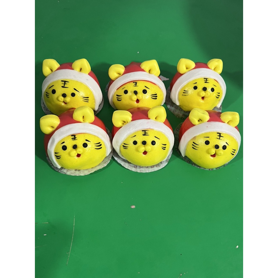 Bánh bao tạo hình con hổ -