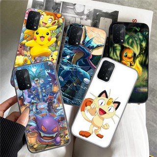 Ốp Điện Thoại Dẻo Họa Tiết Hoạt Hình Pokemon Cho Realme 7 Pro 4G 8 Pro 8S Q3 Q3i Narzo 30 V13 C2 C3 C11 C11 C12 194BNV