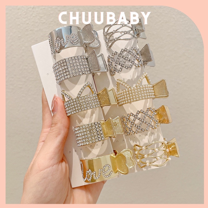 Kẹp càng cua đính đá cao cấp thời trang dành cho nữ