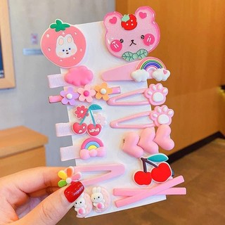 Set kẹp tóc cho bé 14 chi tiết mẫu mới