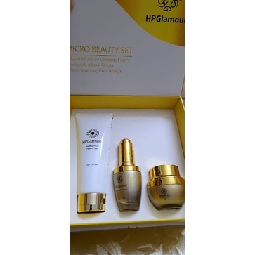 Bộ 3 Chăm Sóc Da hoàn Hảo HPGLAMOUR ( tặng 1h viên uống trắng da )