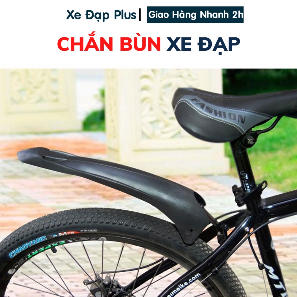 Chắn bùn xe đạp thể thao Xedapplus trước sau đầy đủ phụ kiện chắc chắn