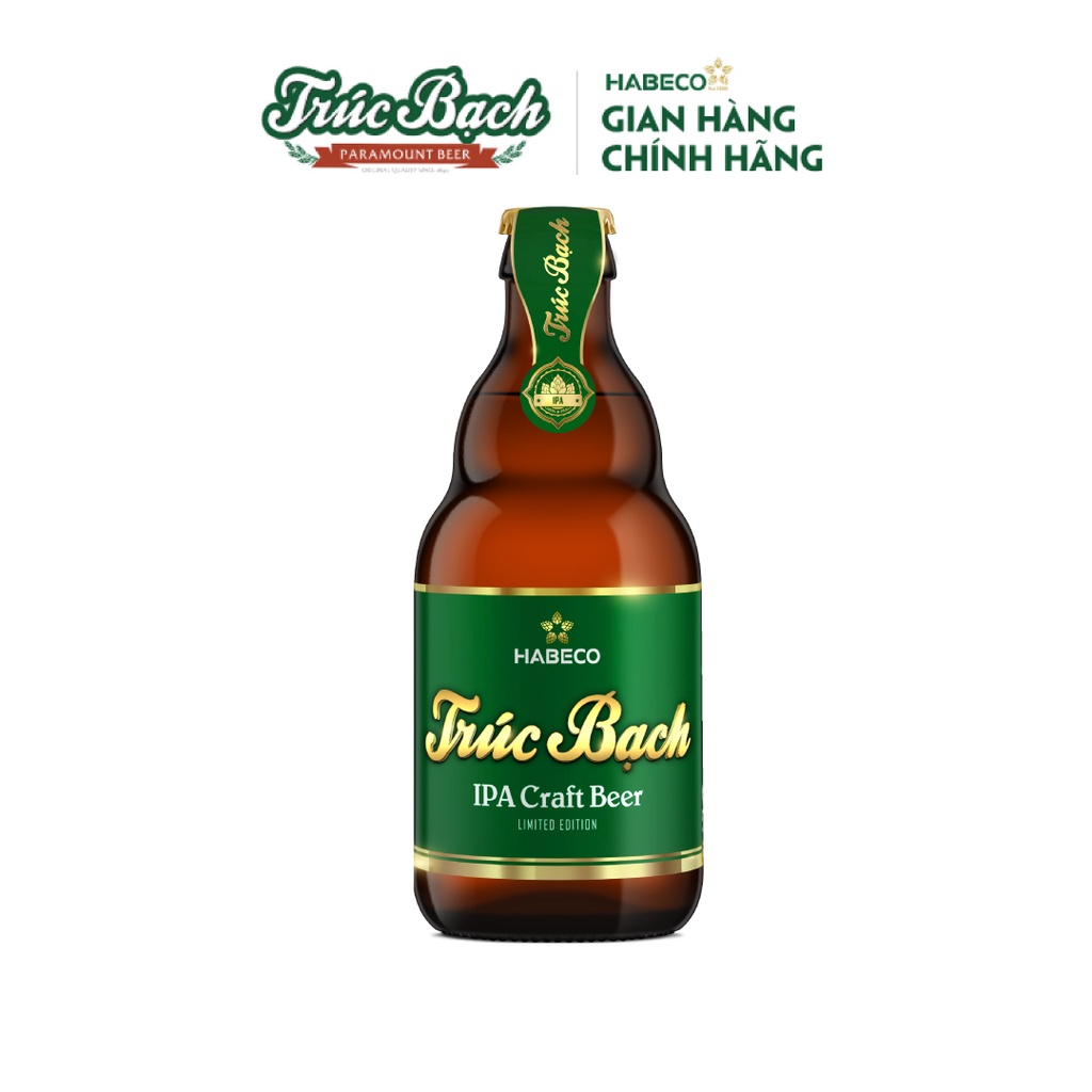 Combo 2 Hộp Bia Trúc Bạch IPA Craft - Hộp 6 chai 330ml