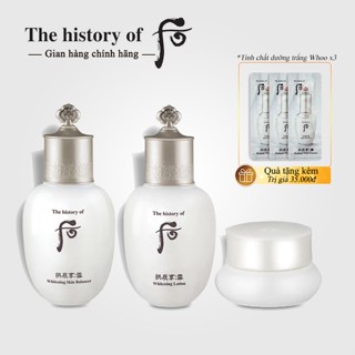 Bộ dưỡng trắng Whoo Radiant White 3pcs Special Gift Kit 4