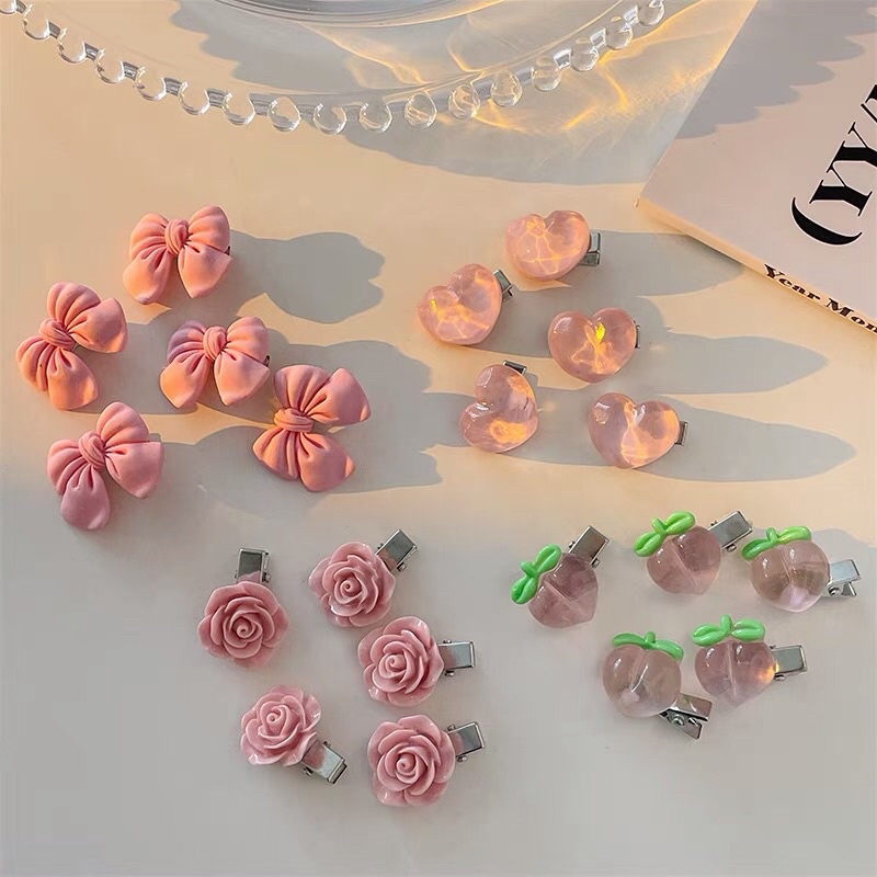 Kẹp tóc bông hoa cho nữ hàn quốc