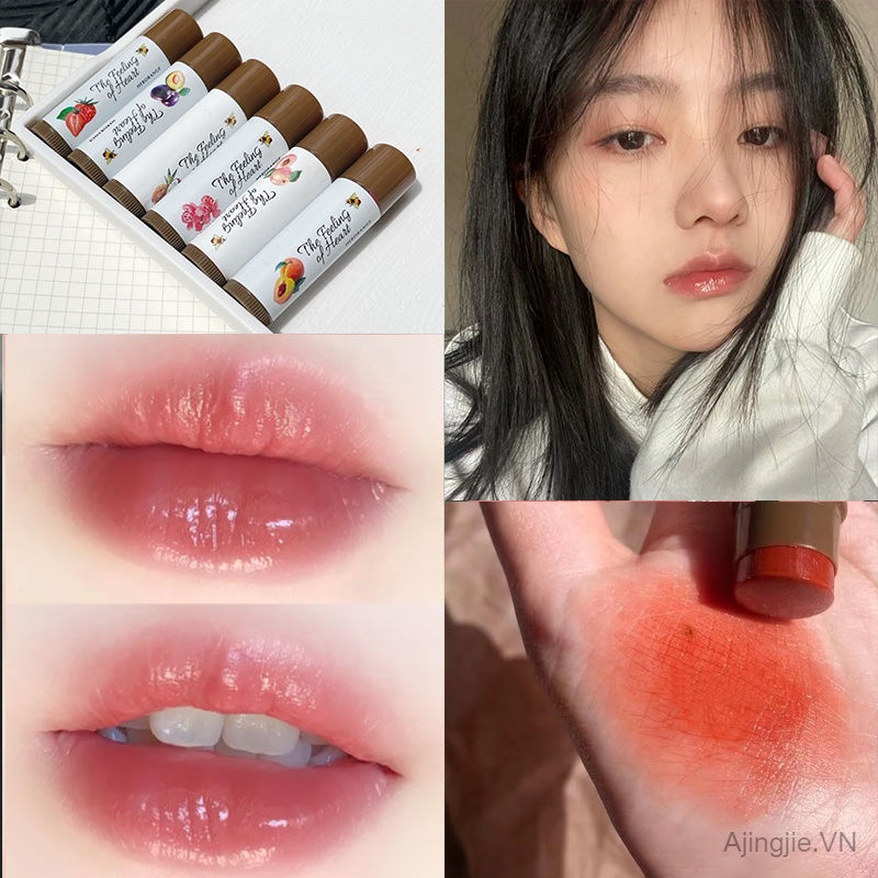 Son dưỡng ẩm căng mọng mềm mại son dưỡng môi Fu Shiyi