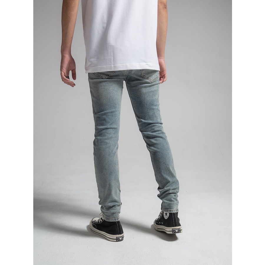 Quần Jeans The Denimaniac dáng ôm sát màu Desert Blue SS23 - 819 Skinny Fit