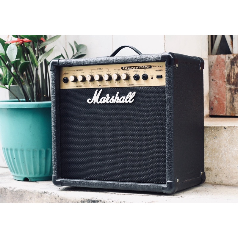 Ampli guitar 𝗠𝗮𝗿𝘀𝗵𝗮𝗹𝗹 𝗩𝗮𝗹𝘃𝗲𝘀𝘁𝗮𝘁𝗲 𝗩𝗦𝟭𝟱𝗥 Made in England