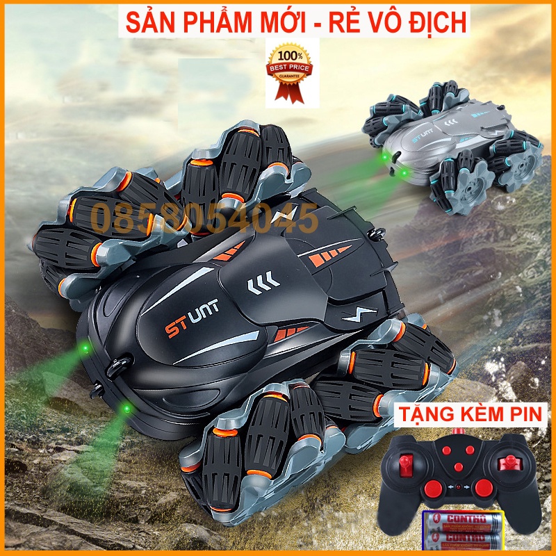 Ô tô điều khiển từ xa 🚔 Ô tô điều khiển 360 độ 🚗 Pin khỏe có sạc, Nhựa ABS siêu chắc chắn