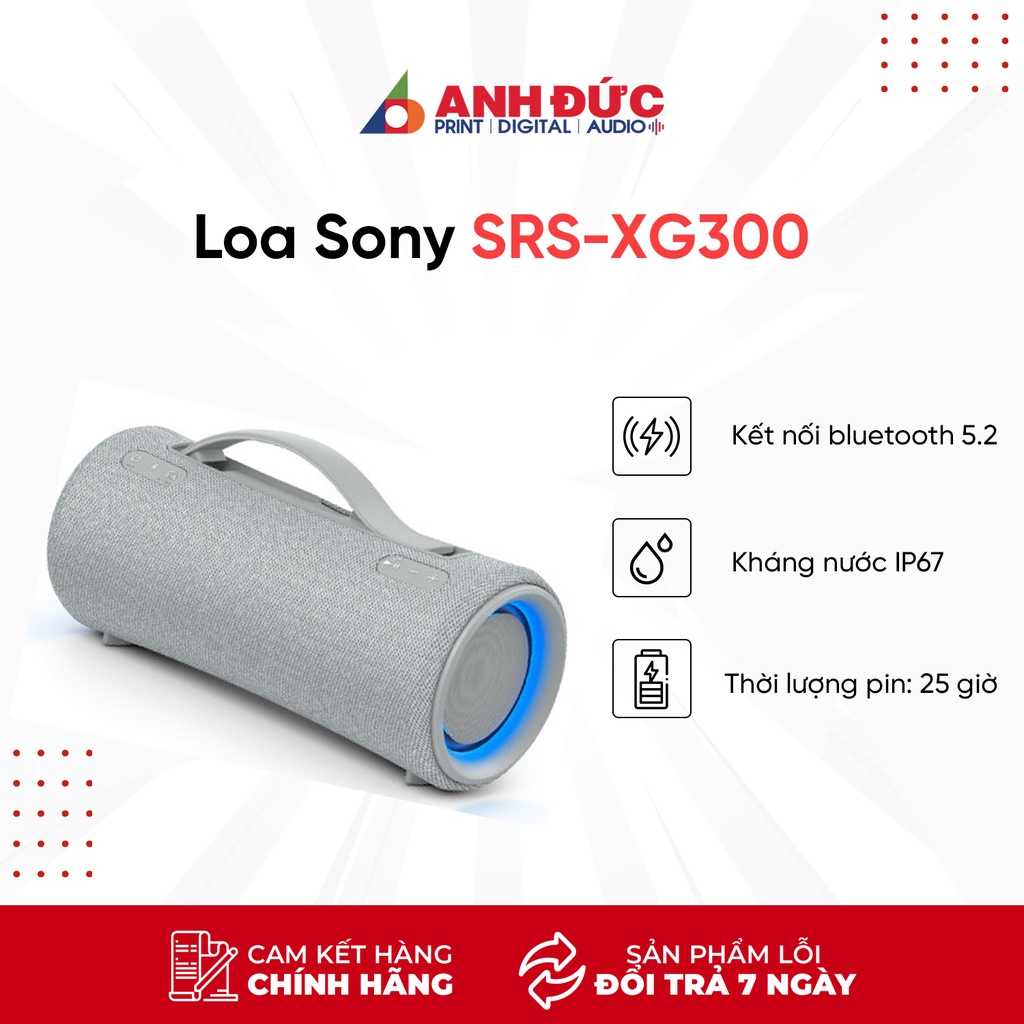 Loa bluetooth Sony SRS-XG300 New Fullbox - Chính hãng SONY