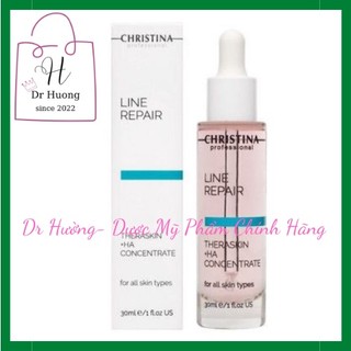 Christina line repair - theraskin+ha concentrate - tinh chất trẻ hóa da 30ml
