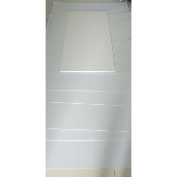 Bìa mô hình - 80x120 2mm 3mm 4mm 5mm (Bìa làm handmade, làm quảng cáo, kệ , tủ