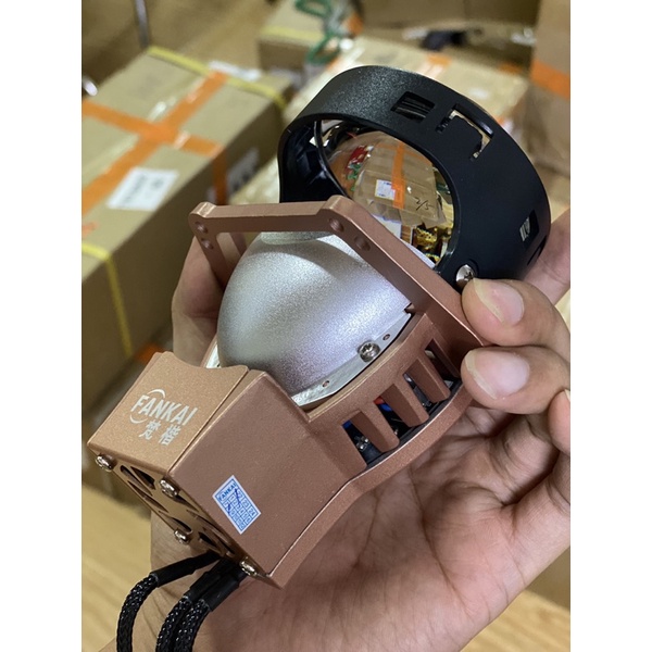 Đèn bi 3" led fankai 12+6 chip led