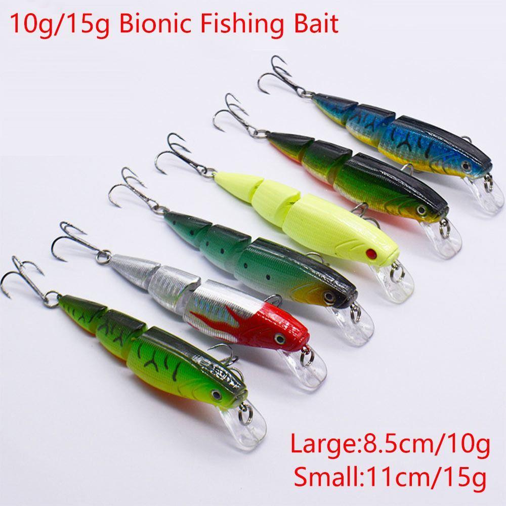 Mồi Câu Cá Giả 3 Đoạn 8.5cm / 10g 8.5cm / 10g