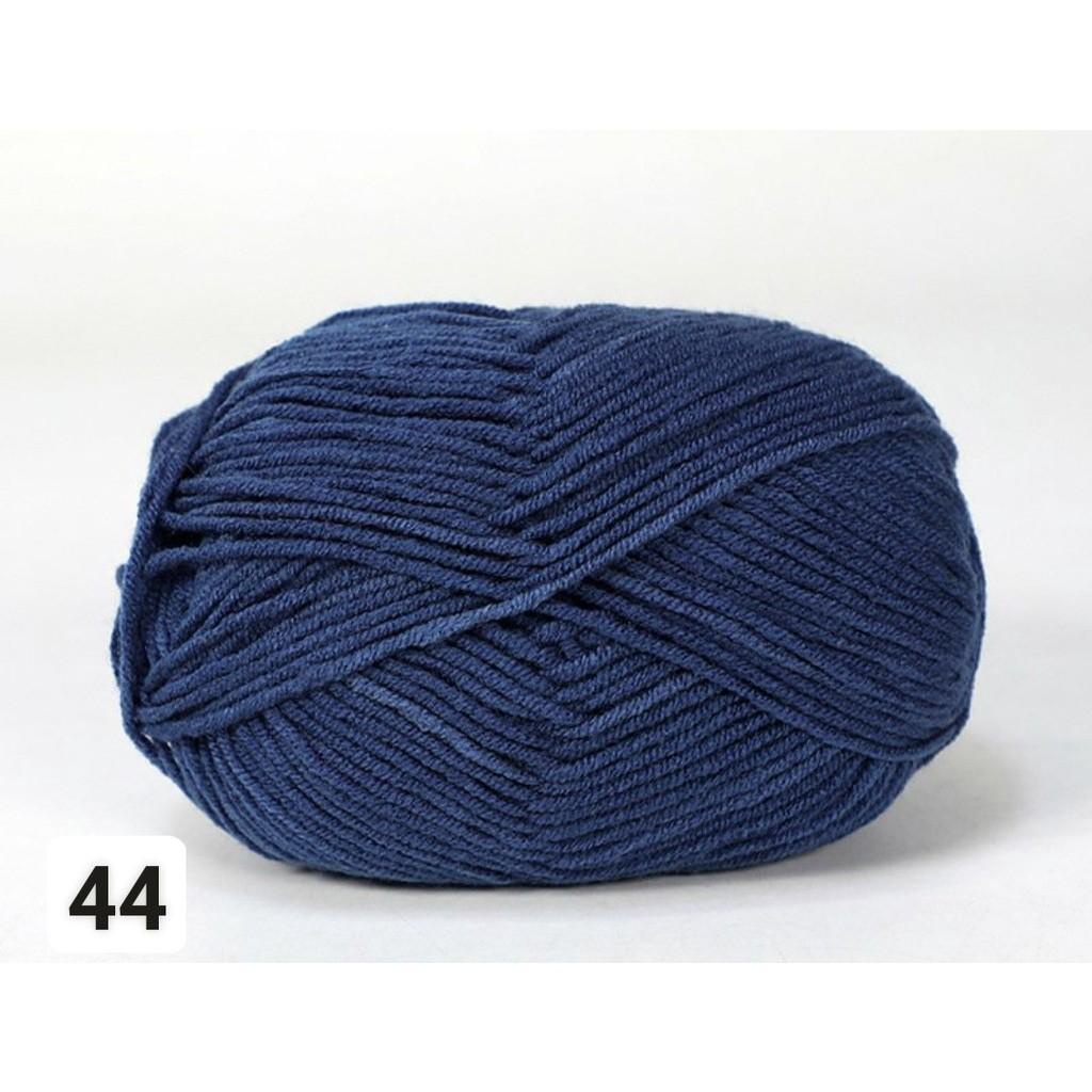 PVN55721 Len Milk Cotton 50g Baby Bảng ,Cuộn Len Sợi Cotton