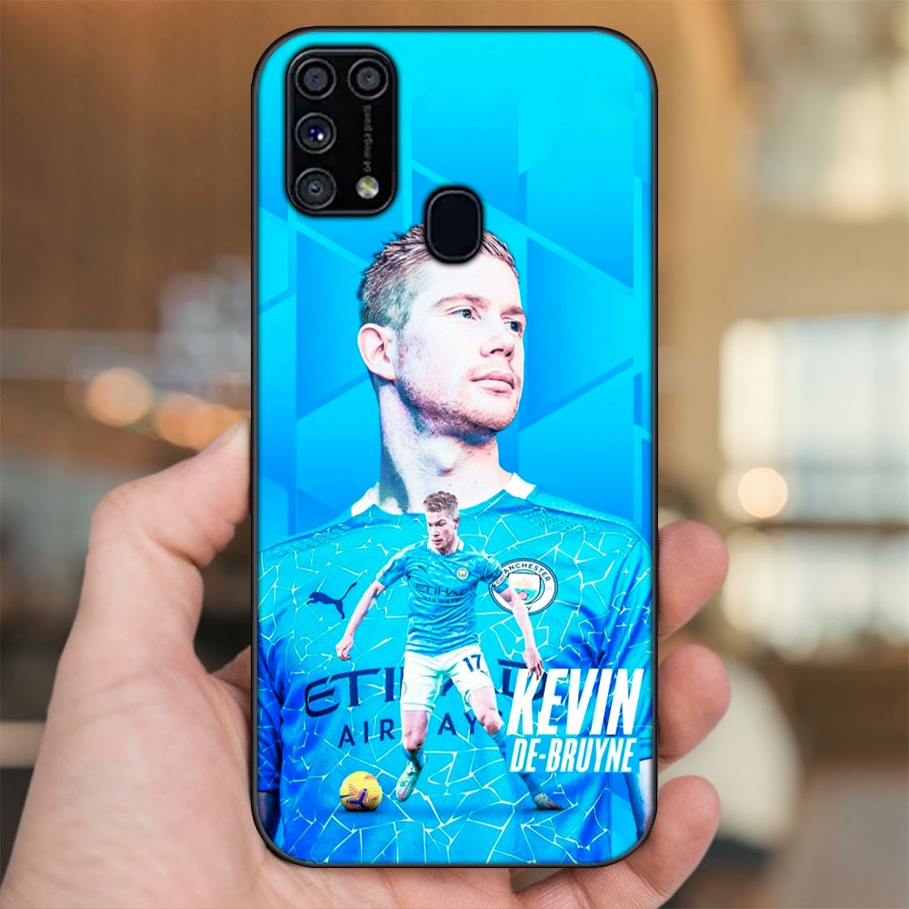 Ốp lưng Samsung M31 viền đen in hình Kevin De Bruyne Manchester City MC