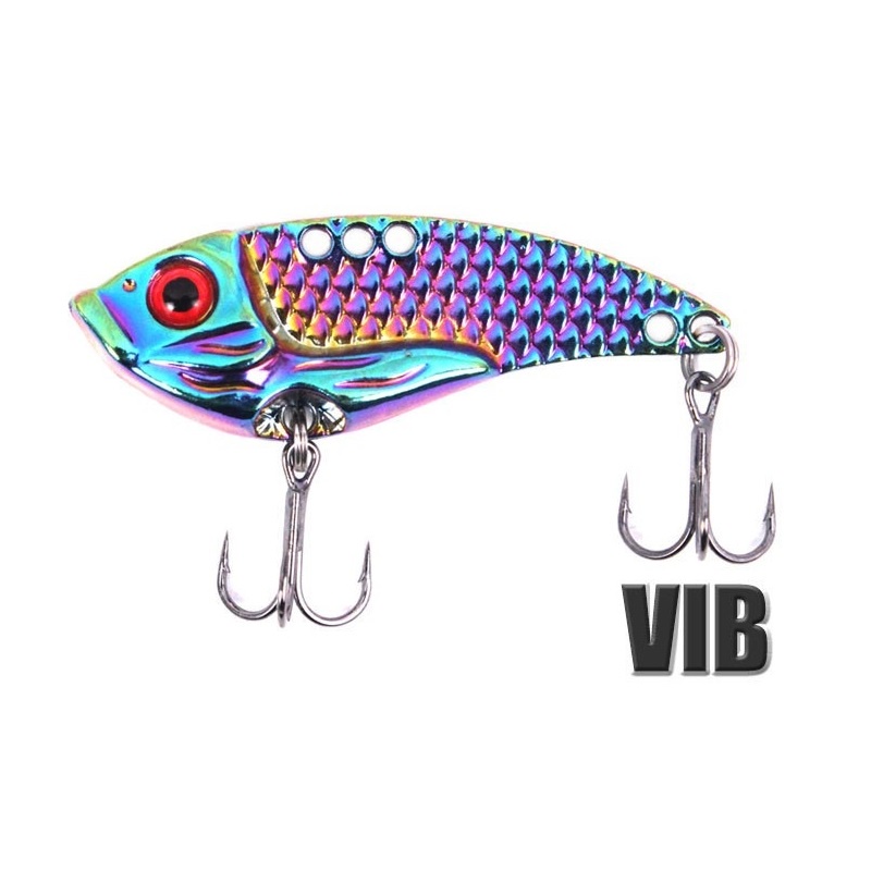 Mồi câu lure cá sắt VIB 5g,7g,15g,20g mồi lure cá lóc, cá chẽm full lưỡi BKK mua