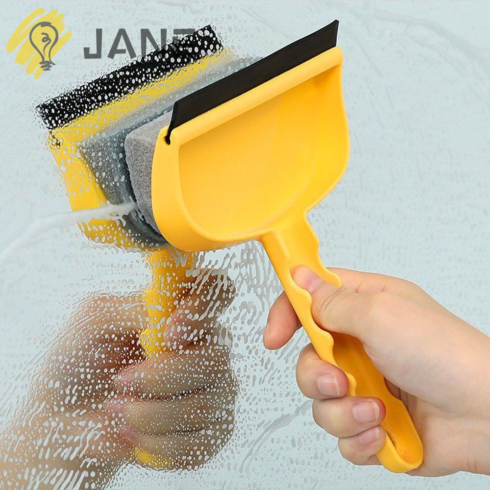 Dụng cụ vệ sinh cửa kính hai mặt đa năng tiện lợi cho gia đình