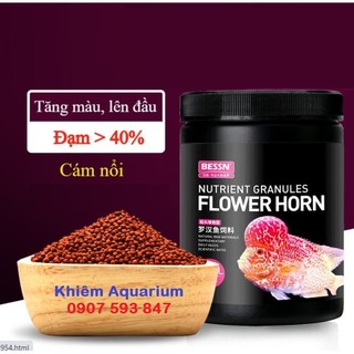 [TẶNG MEN TIÊU HOÁ]Cám BESSN giúp cá tăng trưởng, tăng màu cho cá LA HÁN HỘP 400G