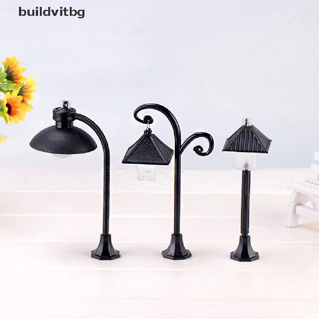 Mô Hình Đèn Đường Công Viên Mini Trang Trí Tiểu Cảnh
