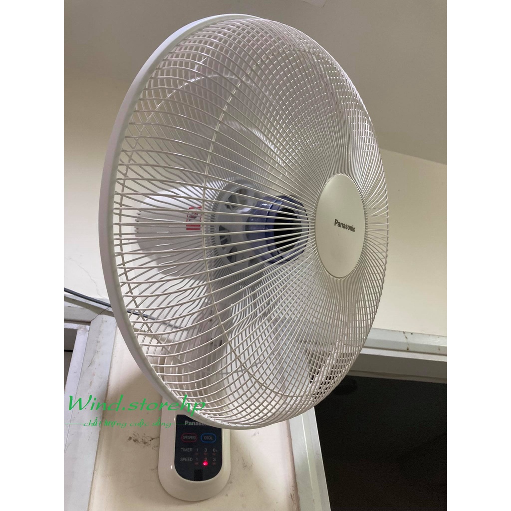 Quạt Treo Tường Panasonic F-409MG Có Remote - Màu Trắng Ngà - Hàng Chính Hãng - F409MG / F-409M / F409M