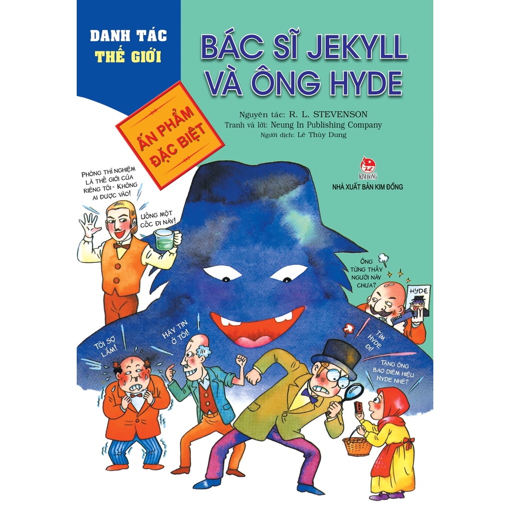 Truyện tranh Danh tác thế giới - Bác sĩ Jekyll và ông Hyde - NXB Kim Đồng