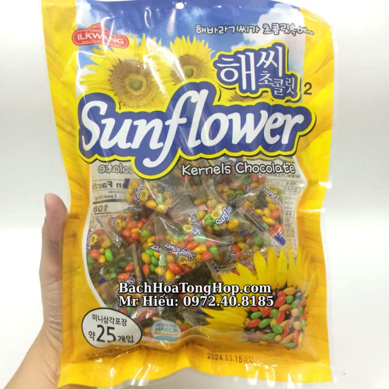 Hướng dương socola Sunflower Hàn Quốc 250g