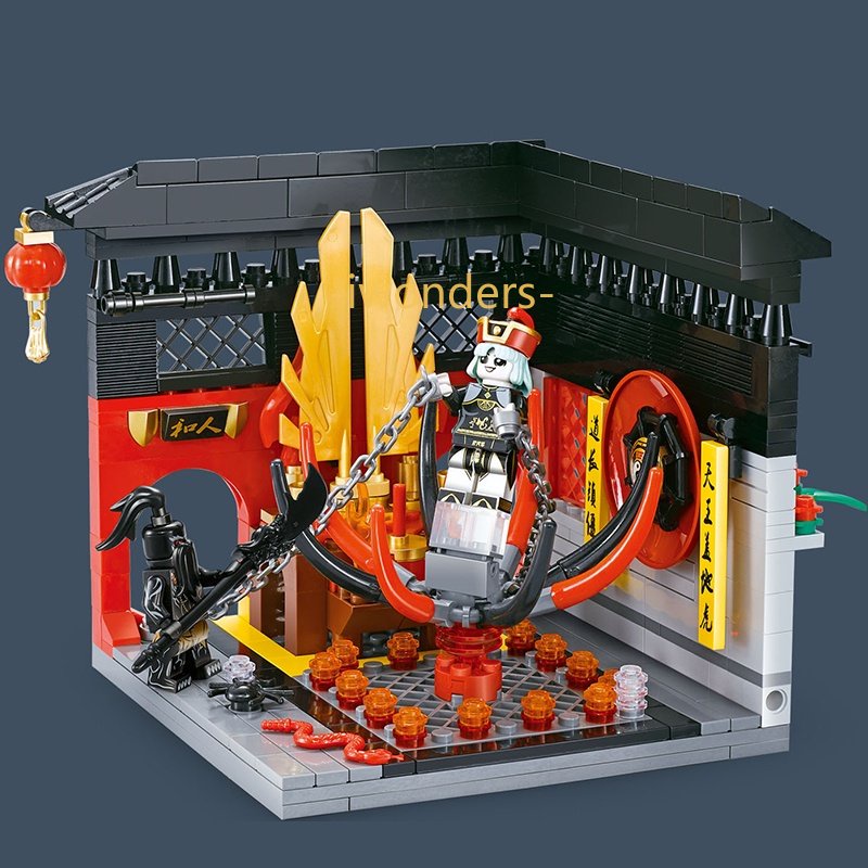 Bộ Đồ Chơi Lắp Ráp Mô Hình Zombie 3 Trong 1