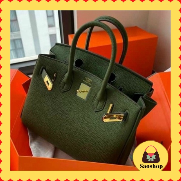 Túi HM Size 25 da rắn túi công sở phù hợp mang đi làm