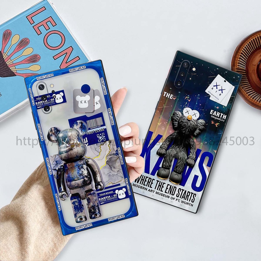 Ốp Samsung Note 10/ Note 10 Plus/ Note 10 Lite/ M60s/ A81 in hình Bear Brick,K@ws,smile,...hot trend