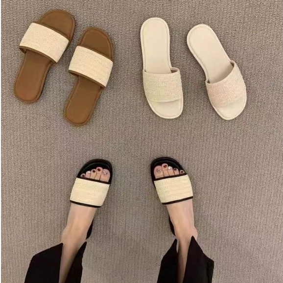 Dép Xăng Đan Quai Ngang Thời Trang Cho Nữ