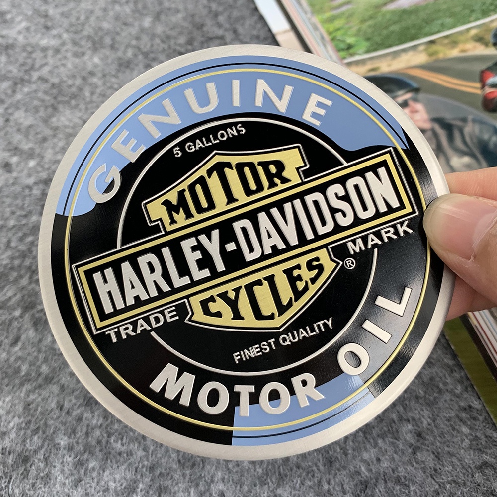 Decal Nhôm Dán Trang Trí Xe Mô Tô Harley