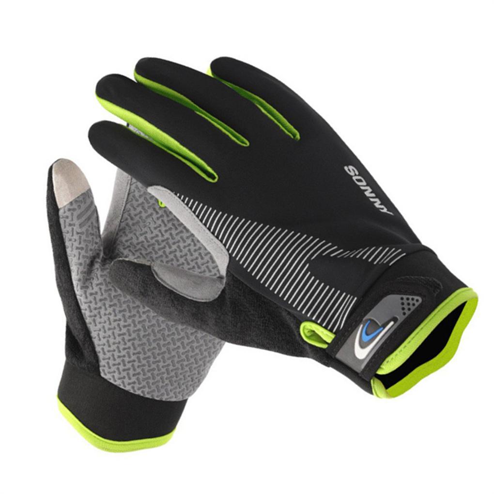 1 Đôi Găng Tay Chạy Xe Đạp Leo Núi Cách Nhiệt Chống Trượt Dành Cho Nam Nữ