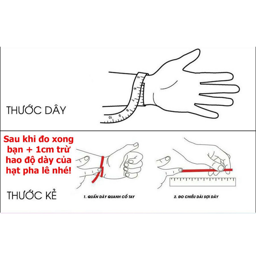 Vòng đá cam thạch xanh 6 ly