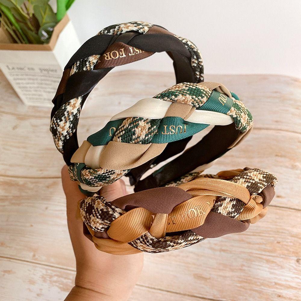 Băng Đô Cài Tóc Dạng Xoắn Phong Cách Retro Thời Trang Cho Nữ Rửa Mặt