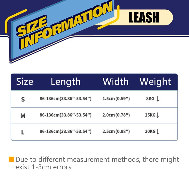 HamshMoc Dây Dắt Thú Cưng Đi Dạo Bằng Nylon Bền Bỉ Có Thể Điều Chỉnh Độ Dài Họa Tiết Thời Trang Và Không Rối Móc Nặng 1