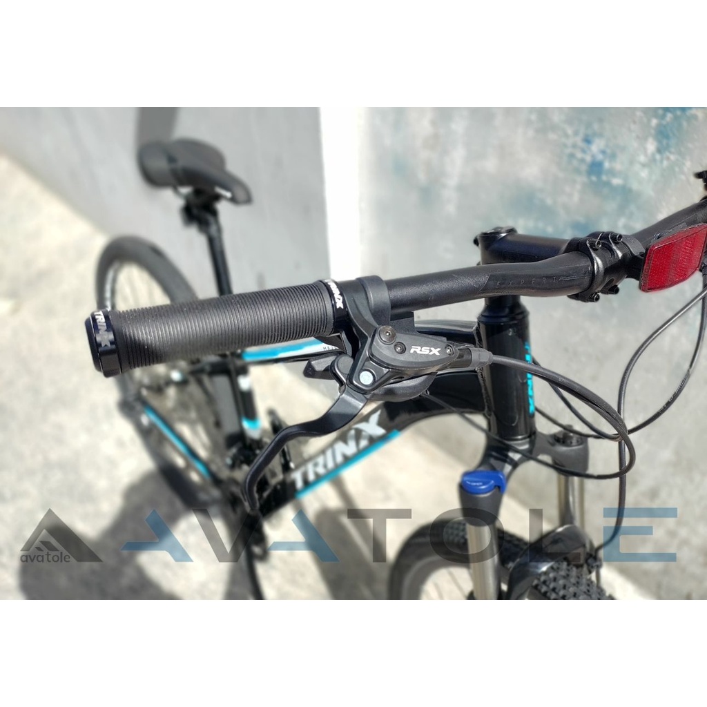 Xe đạp địa hình TRINX M1000 PRO 2022, Khung sườn hợp kim nhôm cao cấp, Phanh đĩa dầu, BÁNH XE 29in, màu xanh dương đen