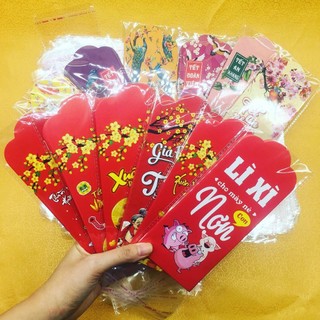 Túi nilon đựng bao lì xì 9x20 cm