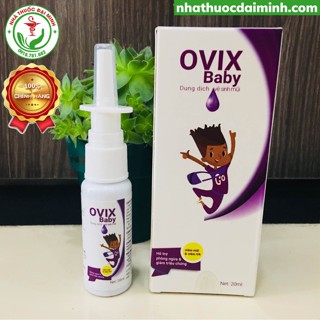 Xịt Mũi Ovix Baby Lọ 20ml