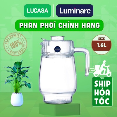 Bình Nước Thủy Tinh Luminarc Tivoli 1.6L- L2674 | Phân Phối Chính Hãng
