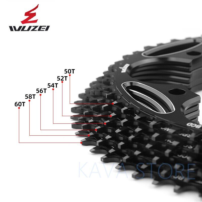 Đĩa Líp Xe Đạp Siêu Nhẹ 110 BCD 50T 52T 54T 56T 58T 60T