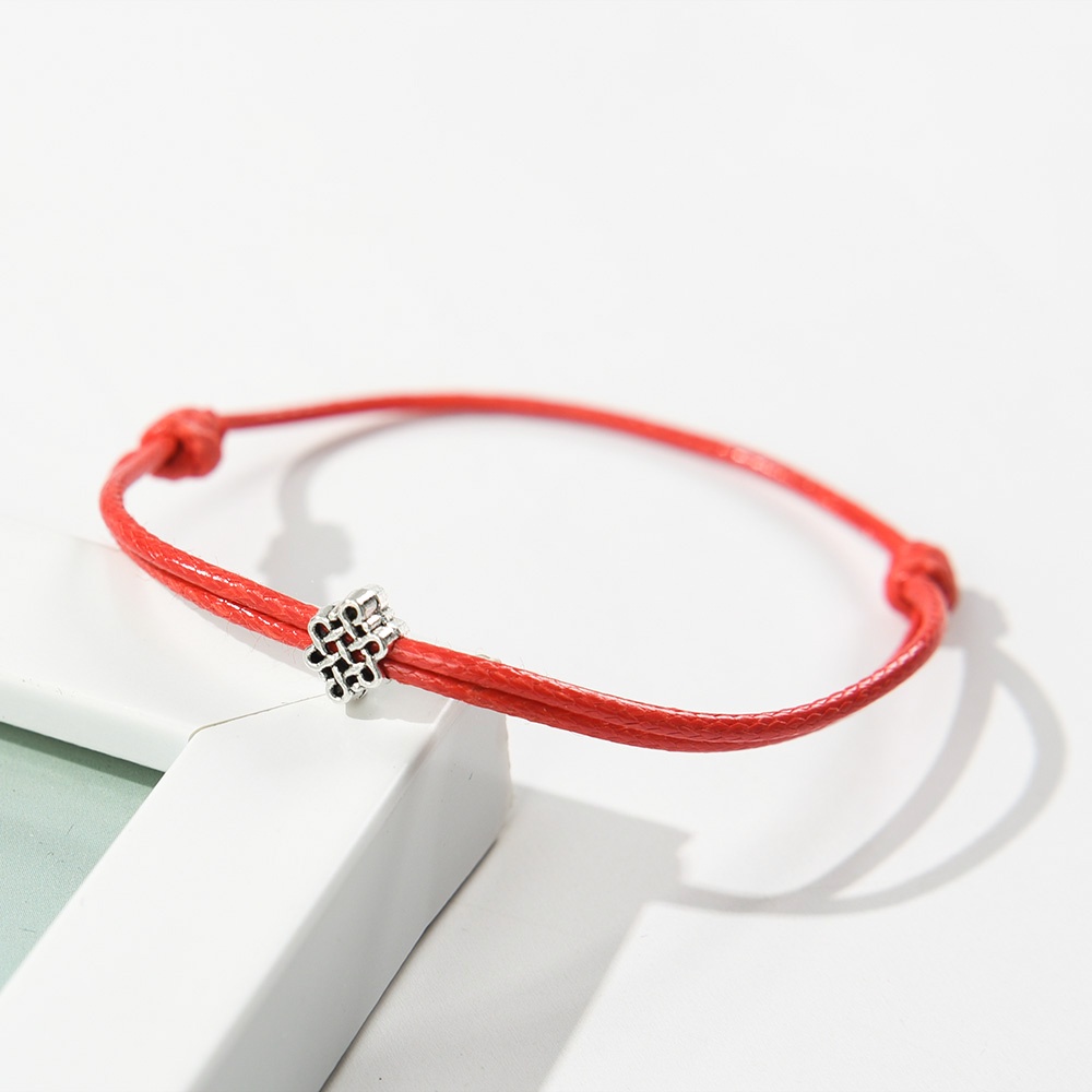 Vòng Tay Dây Bện Đơn Giản Phong Cách Hàn Quốc Cho Nữ