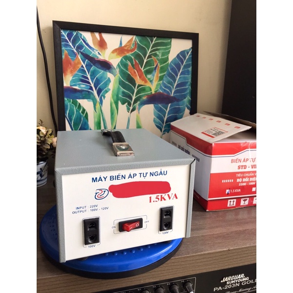 BỘ ĐỔI NGUỒN 220V SANG 100V 1500VA | Máy biến áp 1.5KVA | trong nhà