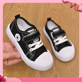 Giày vải canvas cổ thấp thời trang xuân thu cho bé