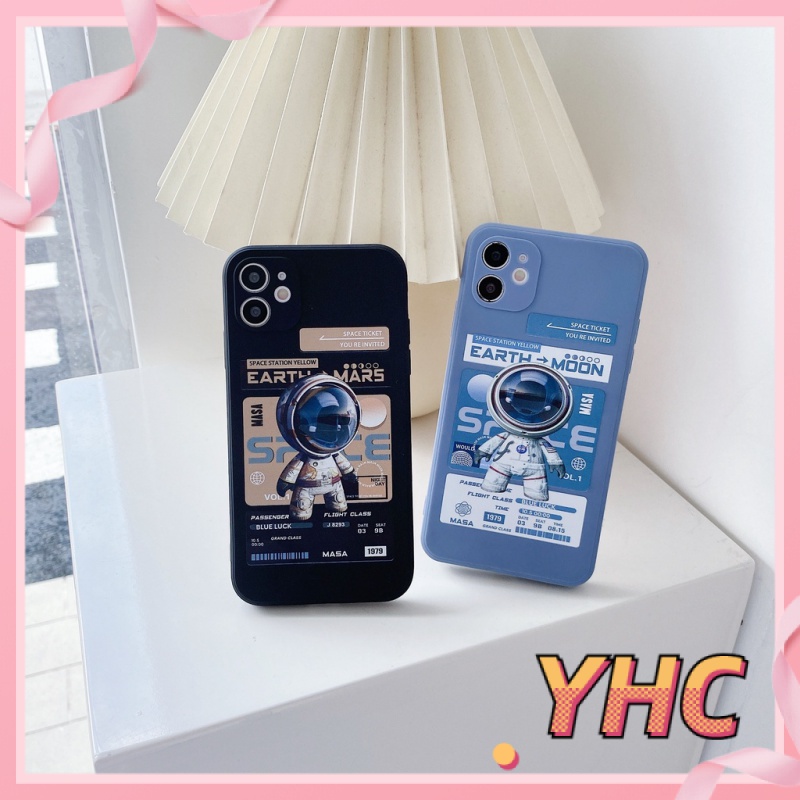 ốp iphone Họa Tiết Nasa Phi Hành Gia tương thích iPhone 6splus 7 7plus 8 8plus X XS XSMAX 11 12 Pro Max Plus Promax-3068