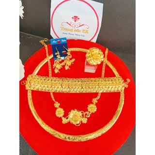 Bộ trang sức cưới 4 mon siêu đẹp