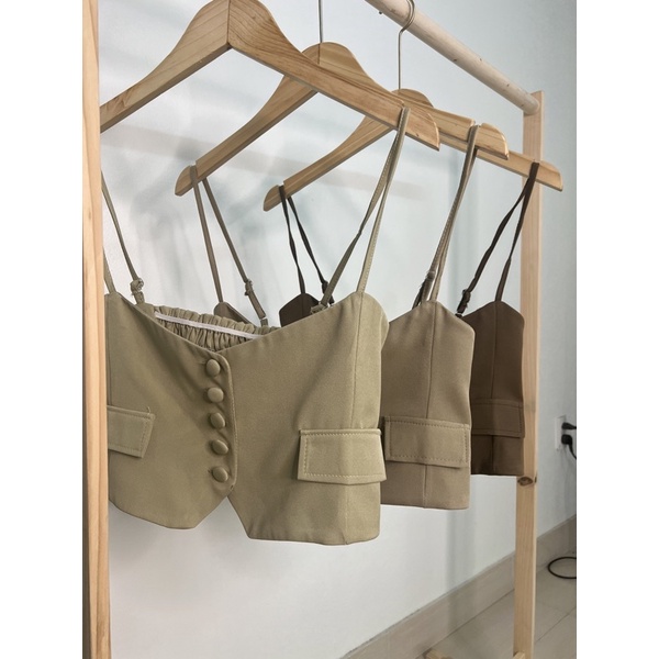 Áo gile nữ ALENA Fashion áo gile hai dây phong cách Hàn Quốc trẻ trung