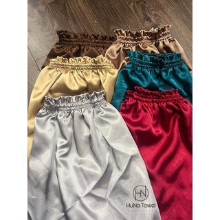 Váy quây, bộ quây chất phi lụa hàng đẹp-dùng trong spa