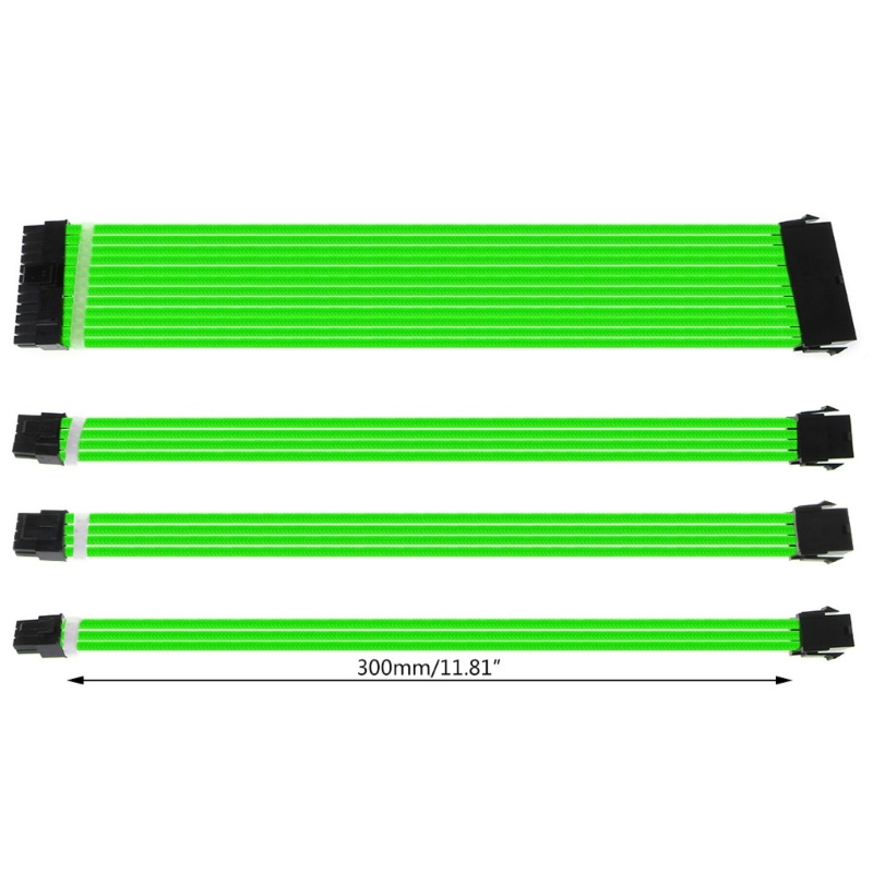 Dây Cáp Nguồn Máy Tính Mở Rộng 30cm / 40cm 24PIN 8-PIN 6PIN 4 + 4PIN