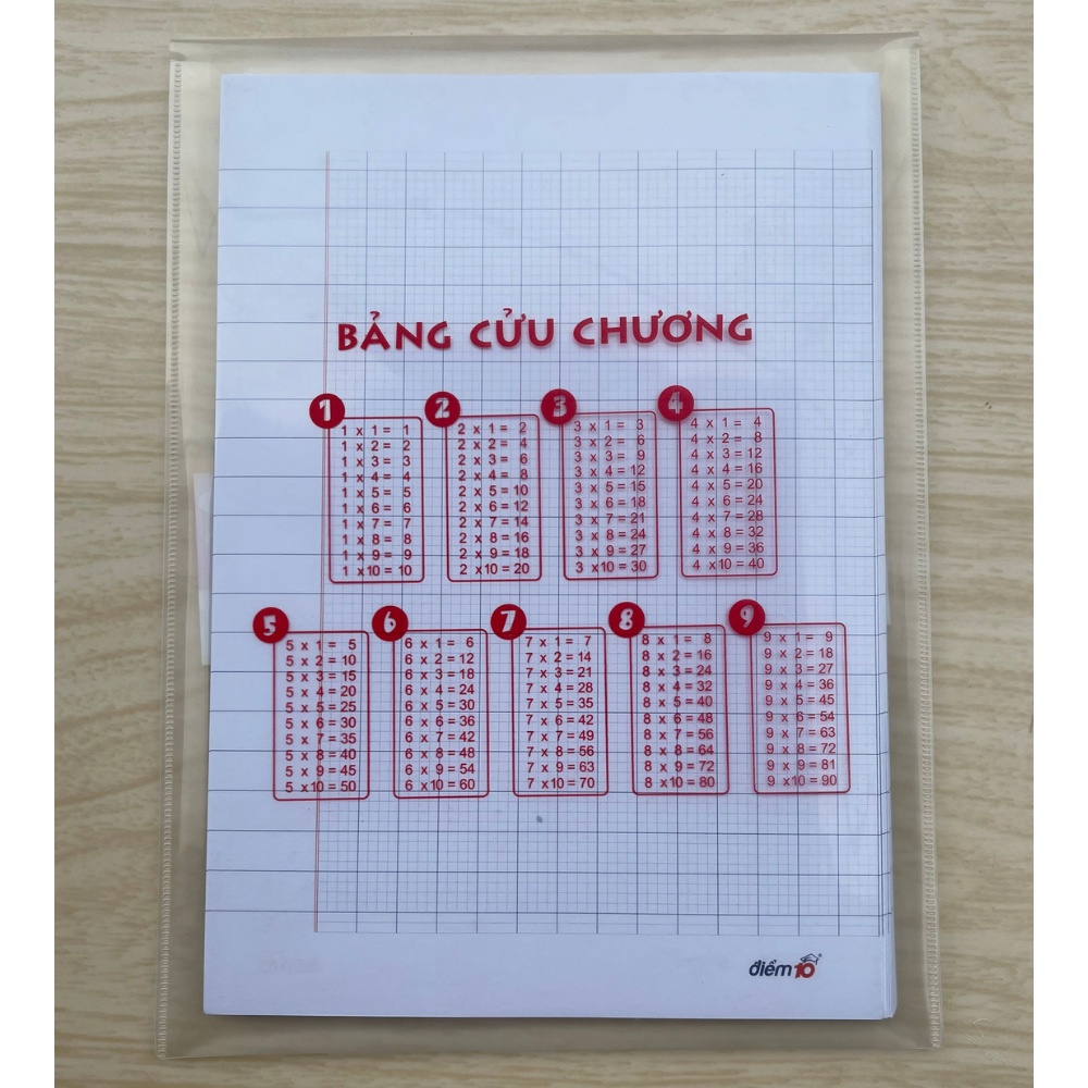 Giấy Kiểm Tra Dành Cho Học Sinh Cấp 1, Cấp 2 - Điểm 10 Thiên Long